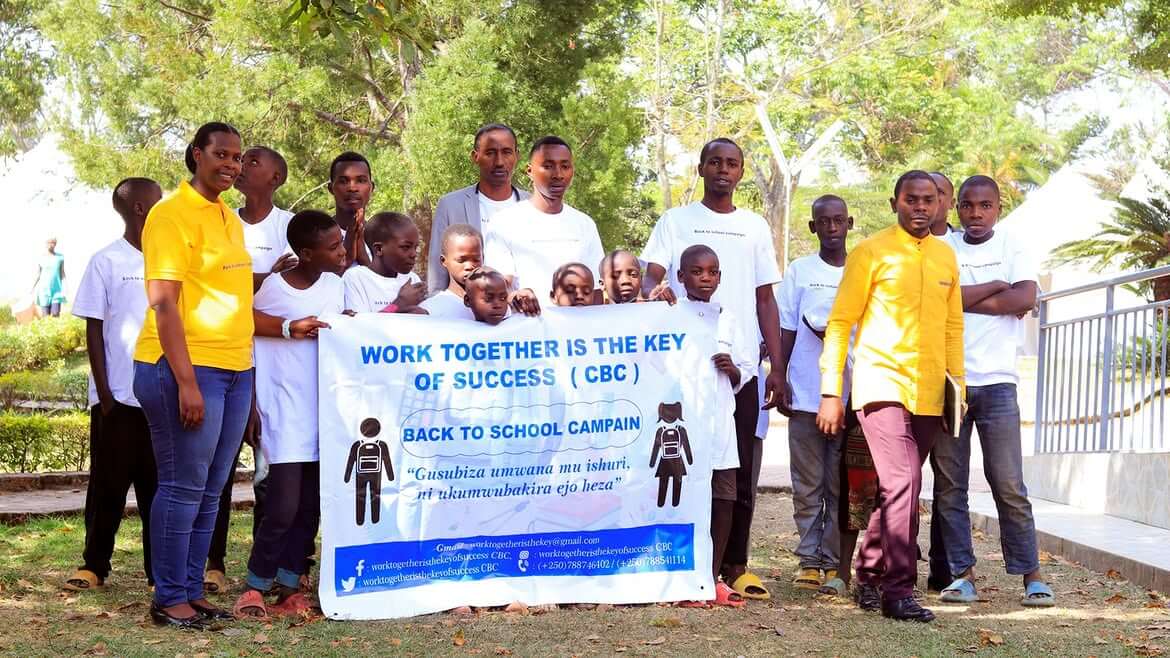VP Rwanda education project